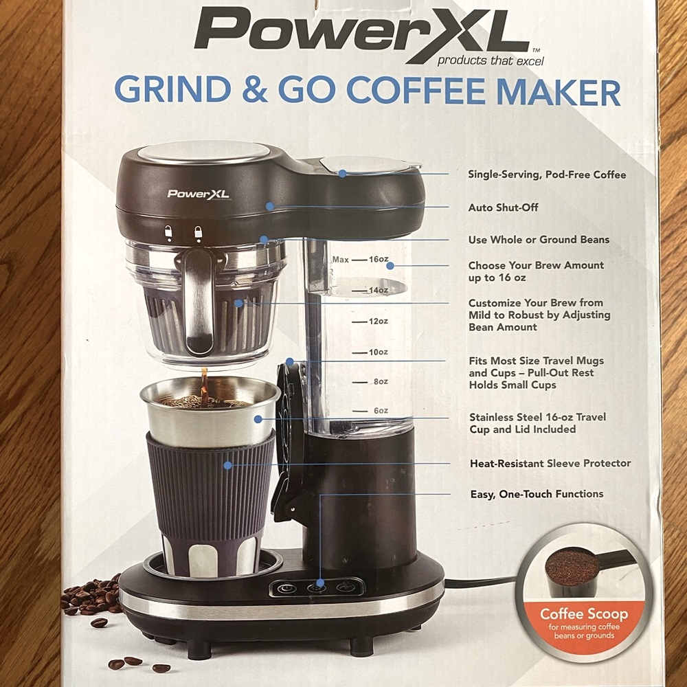 Power XL grinder and coffee maker